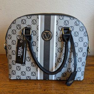 Vera New York Bradley Drone Satchel, Purse, Satchel